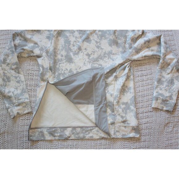 Lululemon Men's City Sweat Tie Dye Sweatshirt Size M Crew Neck Pull over Sporty - Picture 9 of 9